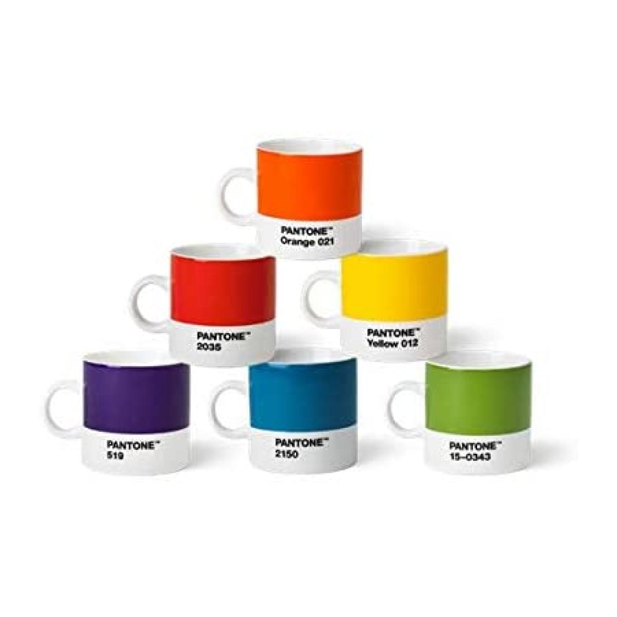 PANTONE Espressokopp med hank, 120ml, Aubergine - Bilde 7