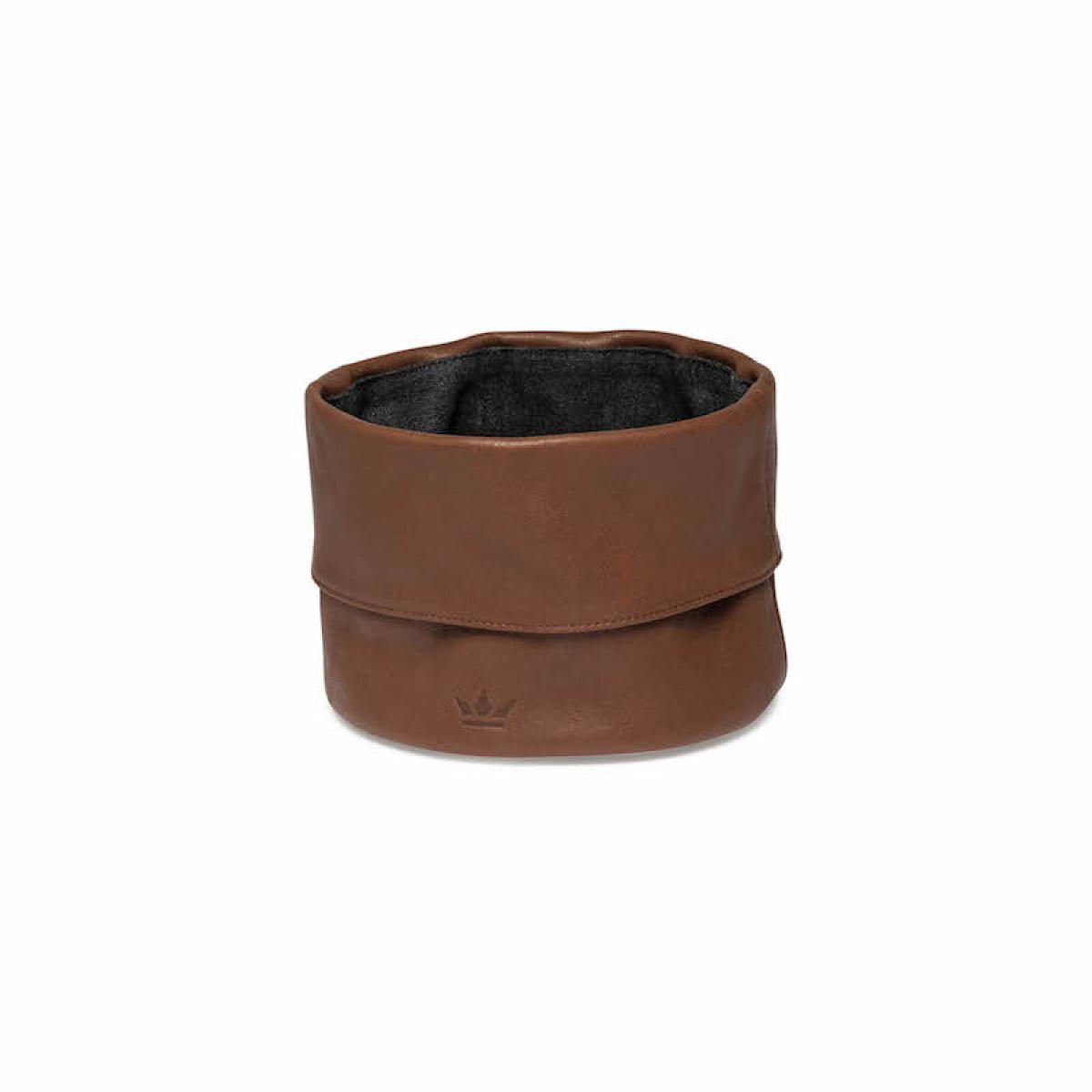 DUTCHDELUXES Brødkurv Ø20cm H15cm, Vintage Cognac - Bilde 6