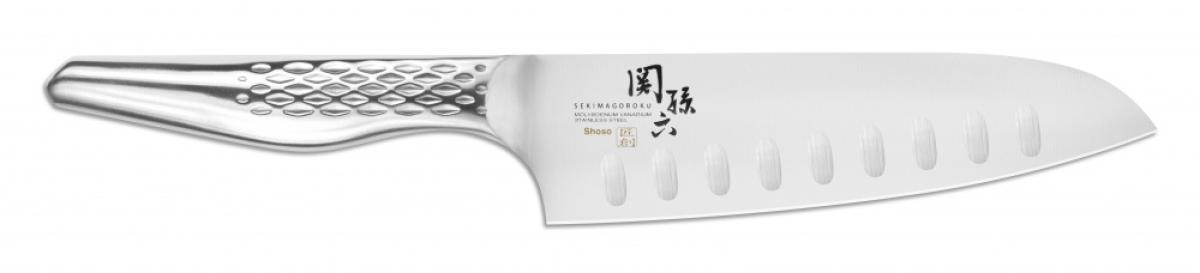 KAI Shoso Santoku Olivenslipt 16,5cm - Bilde 8
