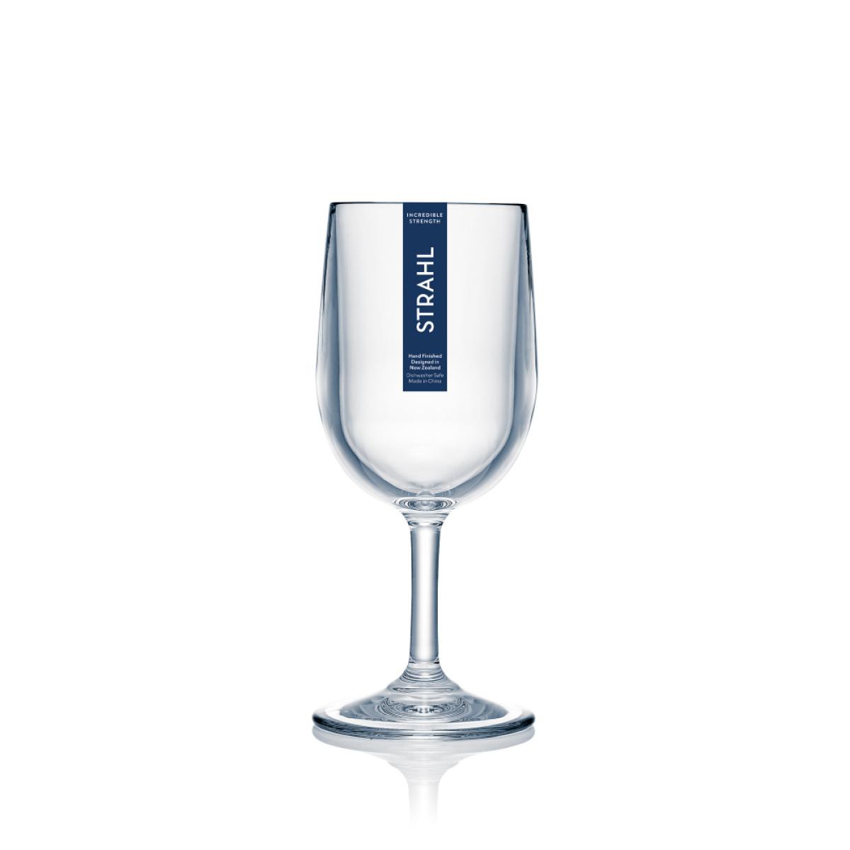 STRAHL Vinglass (245ml), uknuselige plastglass, 4pk - Bilde 8