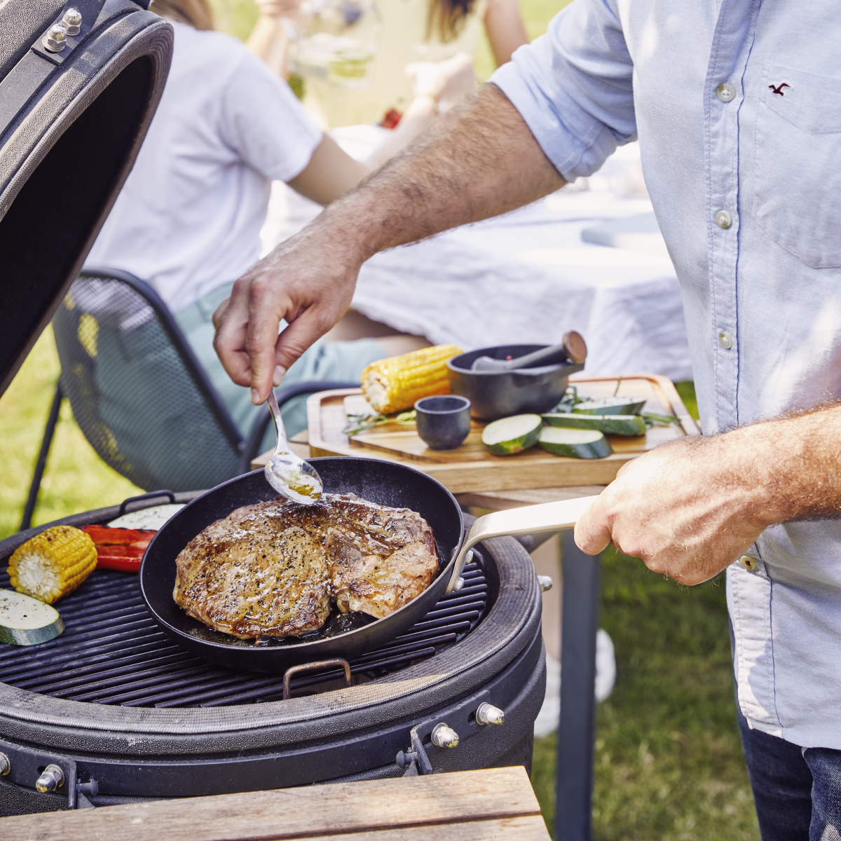 BEKA Stark Stekepanne, pre-seasoned støpejern, 24cm - Bilde 5