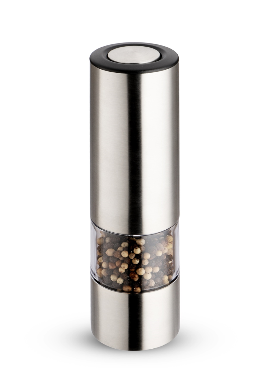 WEIS Elektrisk pepperkvern i stål m/lys. 18cm. Batterier inkl. - Bilde 4