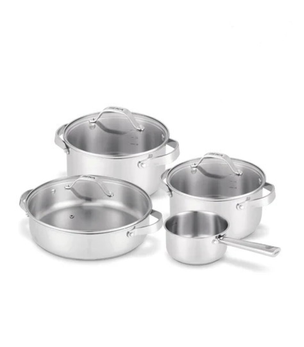 BEKA Cicla Grytesett i Resirkulert Rustfritt Stål – 4 deler - Bilde 6