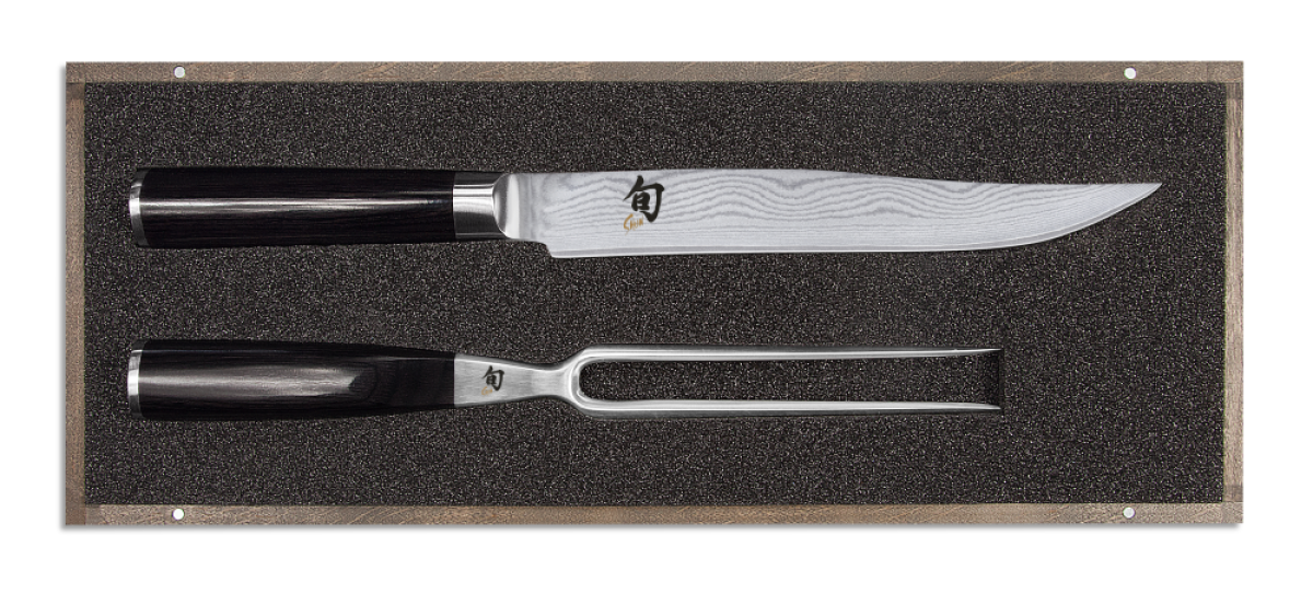 KAI Shun Classic Trancher sett, kniv og gaffel - Bilde 3