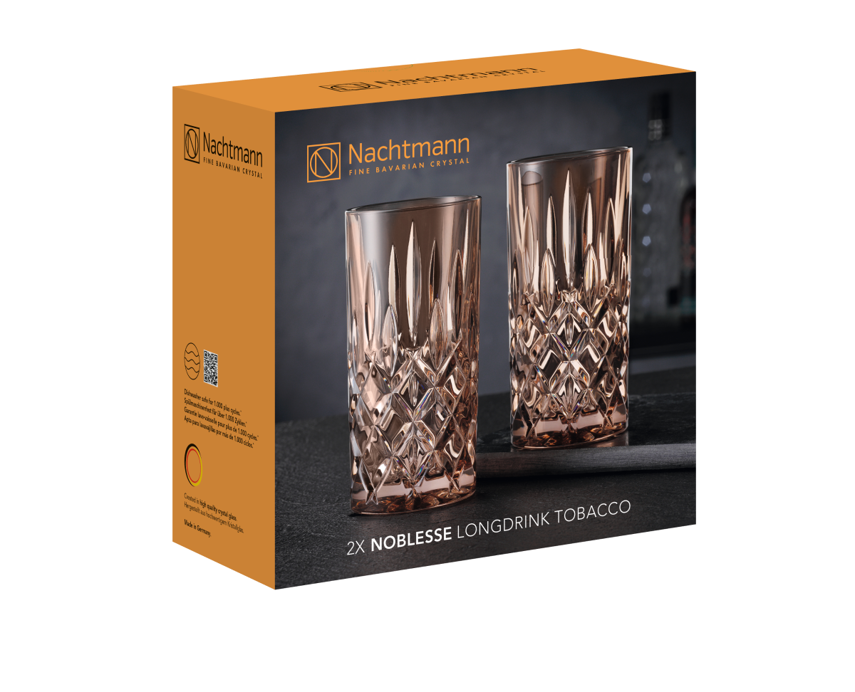 NACHTMANN Noblesse Colour Longdrink, 2pk TOBACCO - Bilde 5