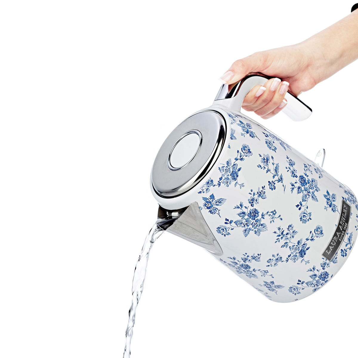LAURA ASHLEY Jug elektrisk vannkoker, China Rose - Bilde 8