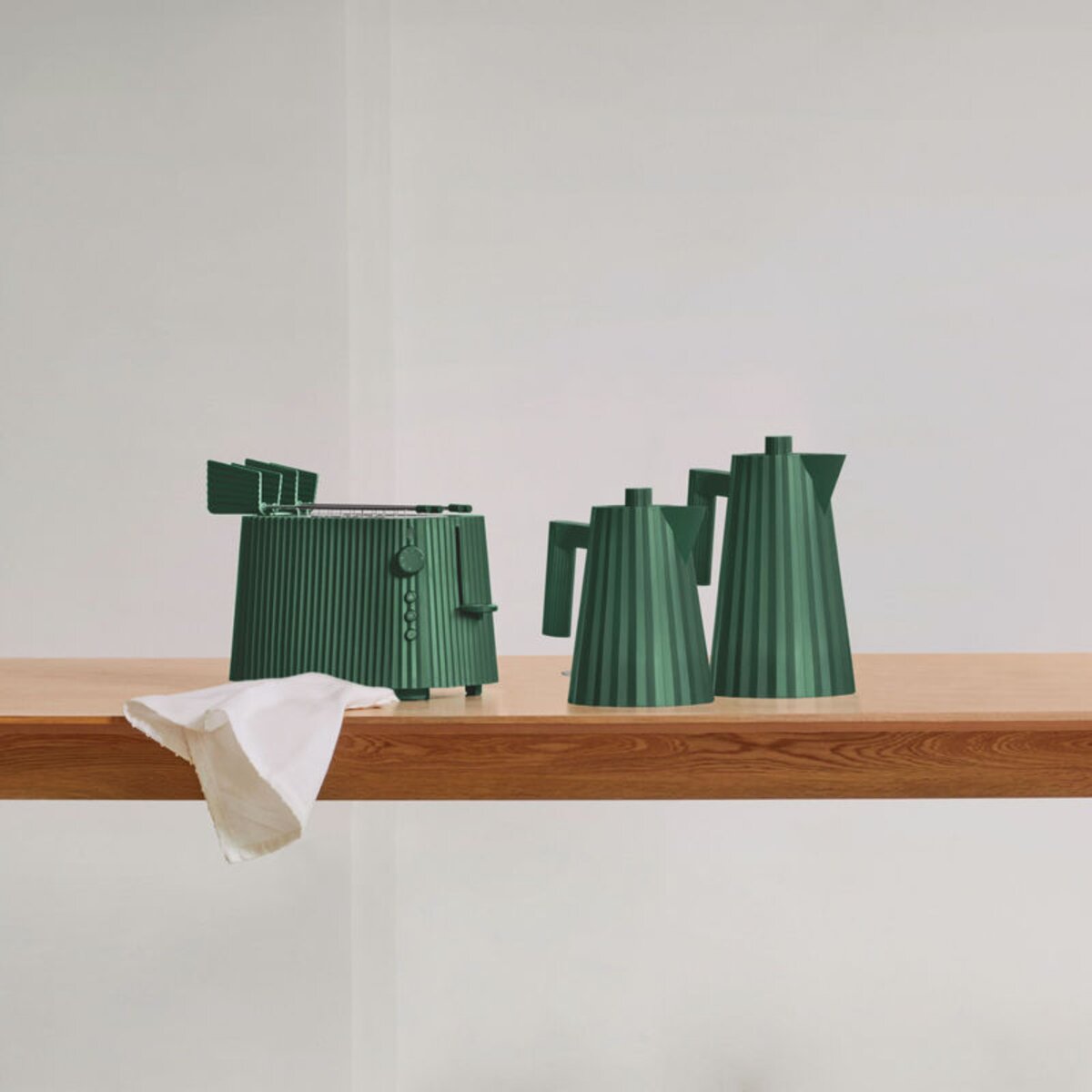 ALESSI PLISSÉ Grønn Brødrister 2-skiver - Bilde 8