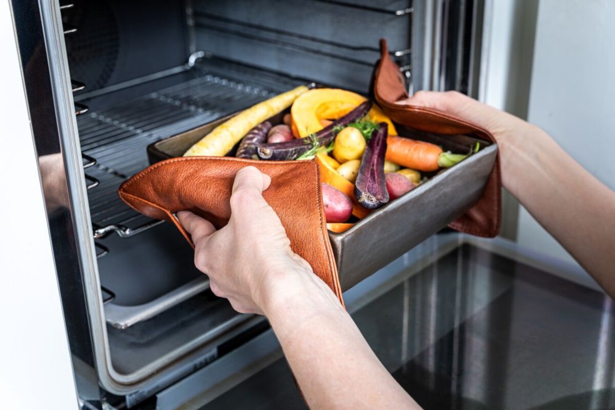 DUTCHDELUXES Gryteklut i skinn, Klassisk Brun - Bilde 5