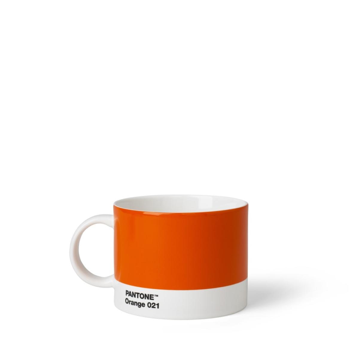 PANTONE Tekopp med hank, 475ml, Orange