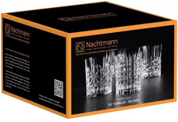NACHTMANN Highland Whiskyglass 4pk