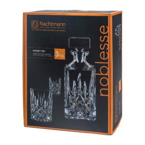 NACHTMANN Noblesse Whisky-sett 1 karaffel og 2 whiskyglass