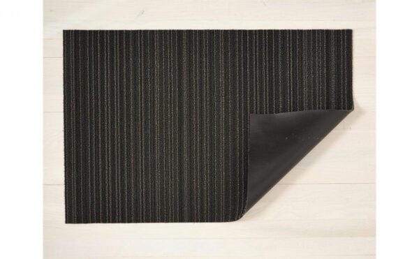 CHILEWICH Skinny Stripe Dørmatte 46x71cm STEEL