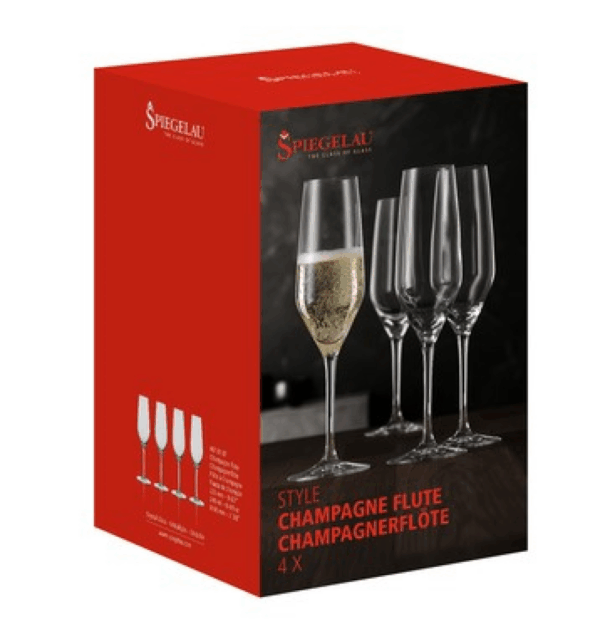 SPIEGELAU Style Champagne-glass 240ml 4pk