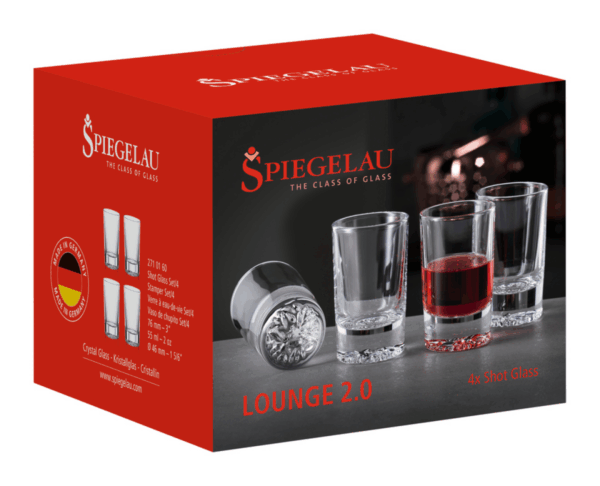 SPIEGELAU Lounge Shotglass, 55ml, 4pk