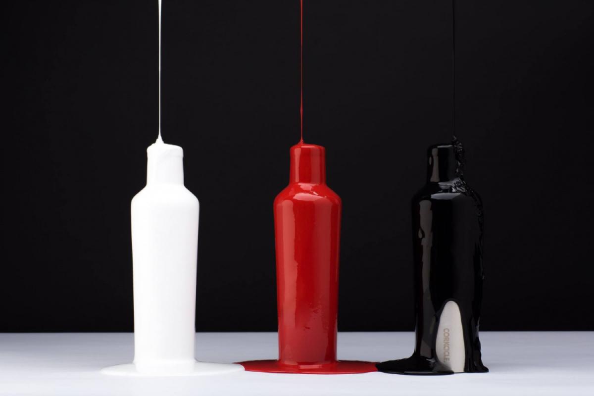 CORKCICLE Termoflaske Dipped Modernist White, ca. 0,5 liter - Bilde 2