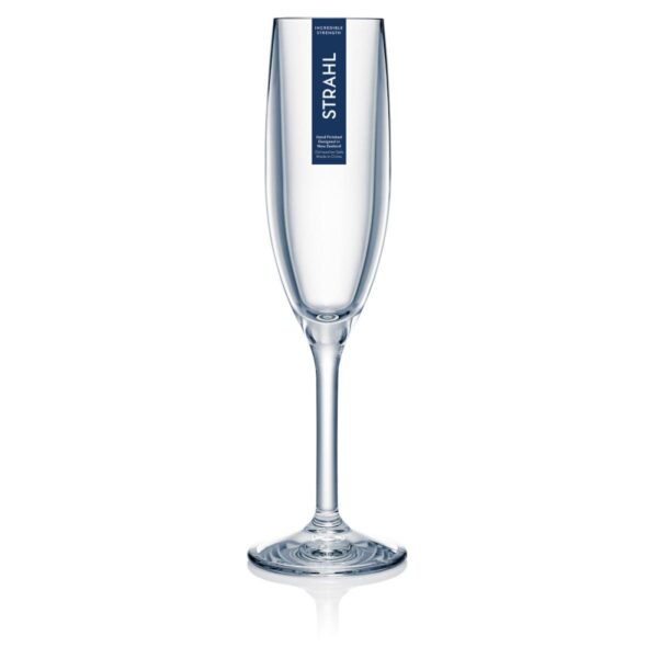 STRAHL Champagne Flute (166ml) i Hardplast (polykarbonat) 4pk