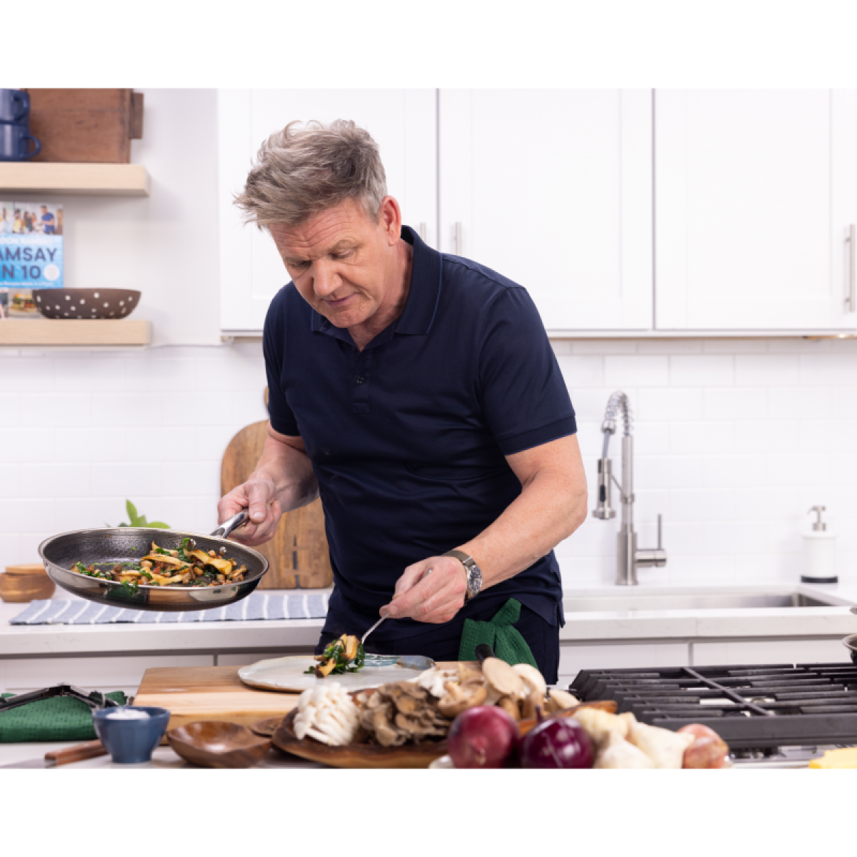 HEXCLAD Wok med lokk - Bilde 2