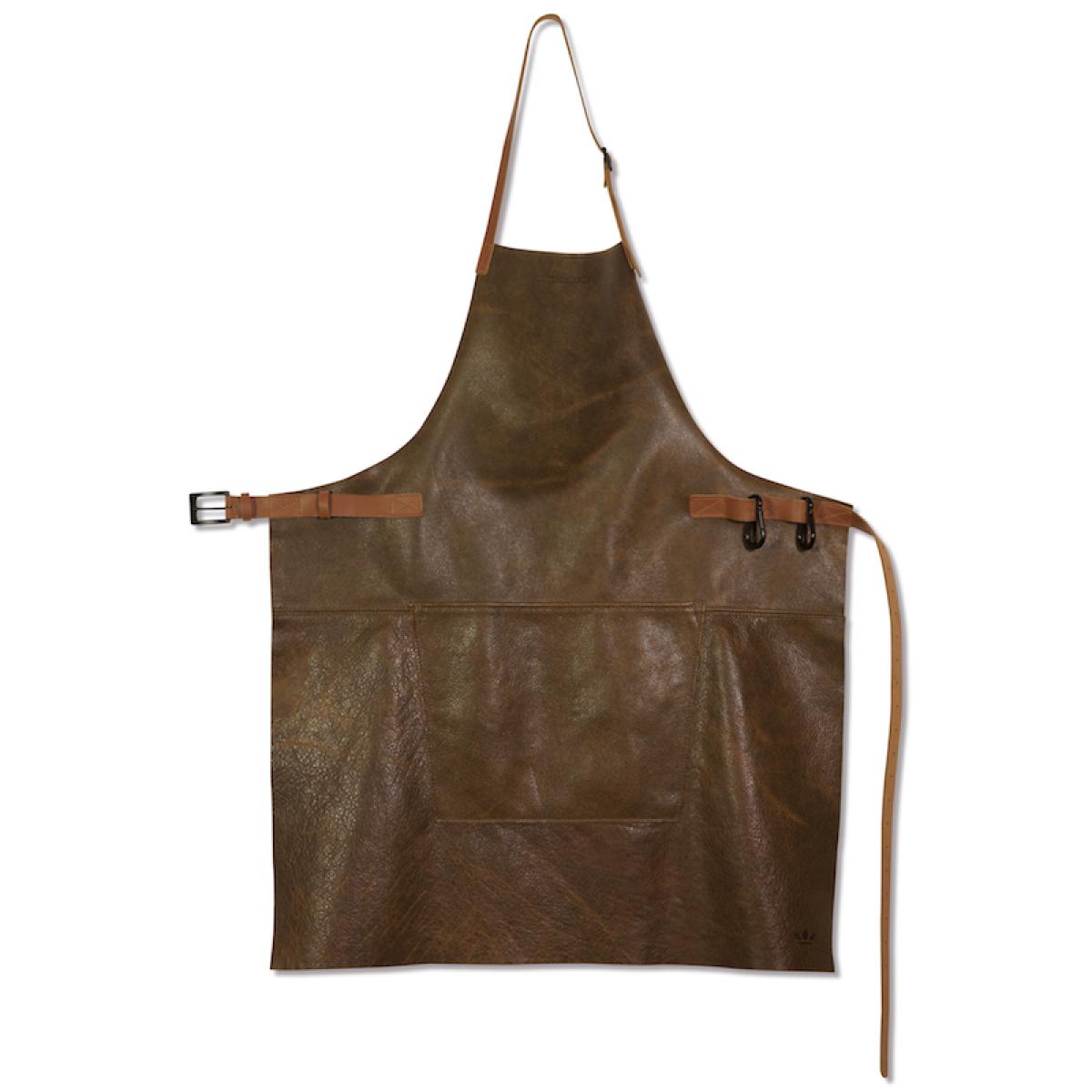 DUTCHDELUXES Grill Forkle i skinn, Vintage Brun - Bilde 5