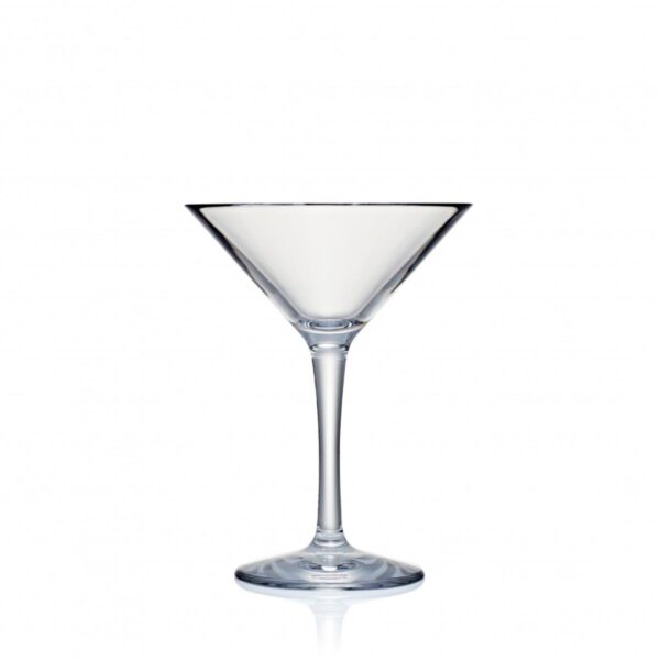 STRAHL Martini-glass (240ml), uknuselig plastglass, 1 stk