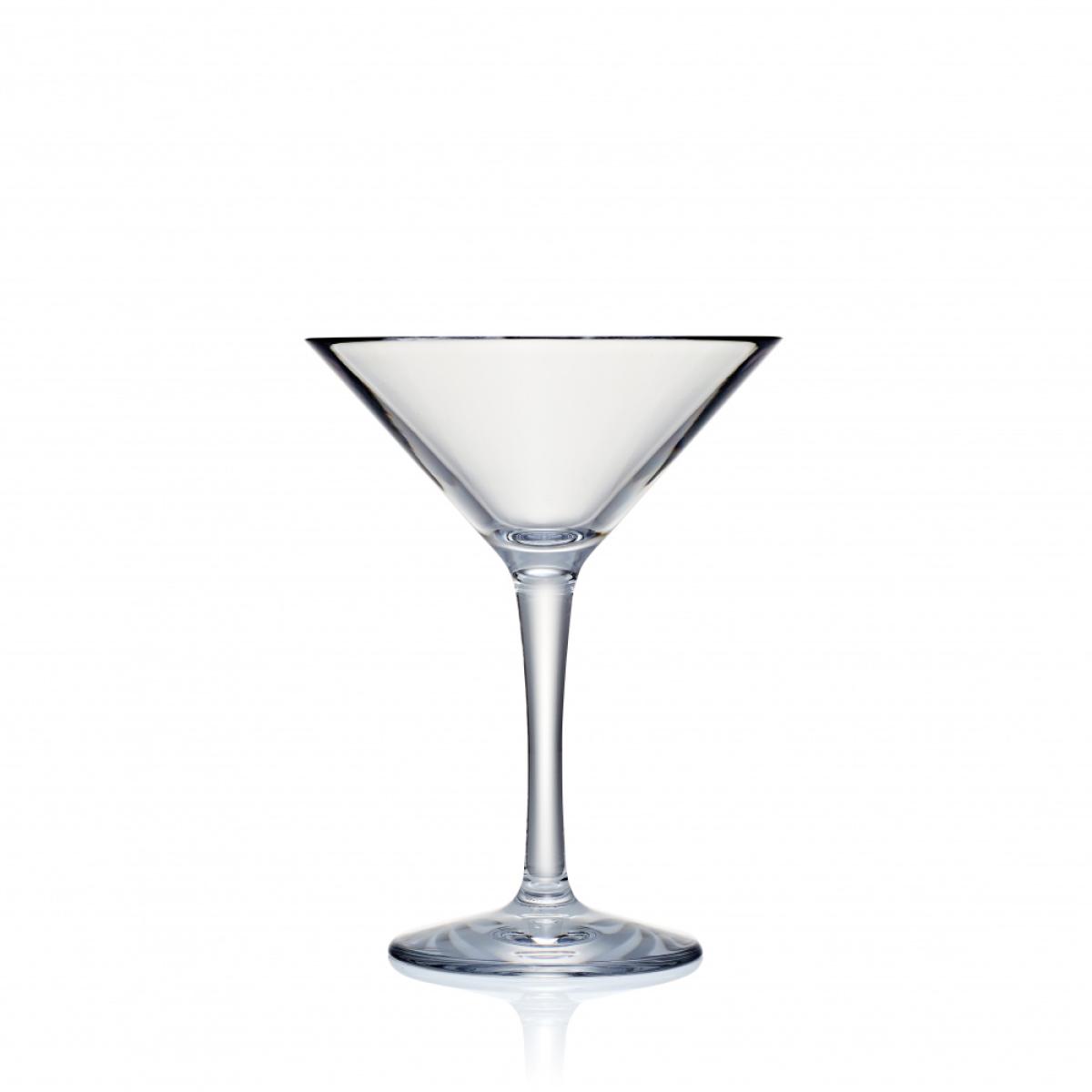 STRAHL Martini-glass (240ml), uknuselig plastglass, 1 stk
