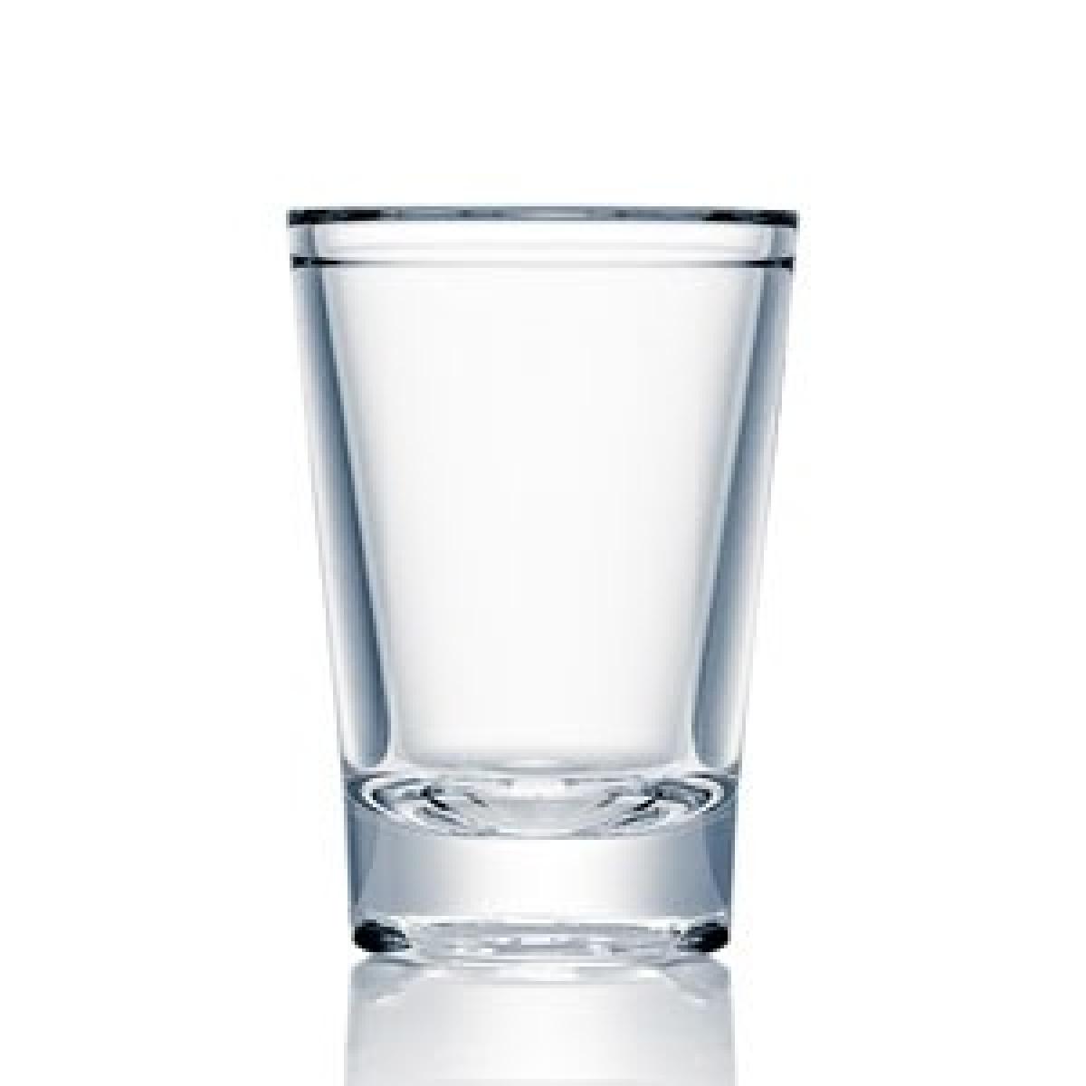 STRAHL Shotsglass (50ml), uknuselig plastglass, 1 stk