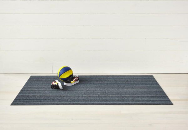 CHILEWICH Skinny Stripe Dørmatte 46x71cm BLUE