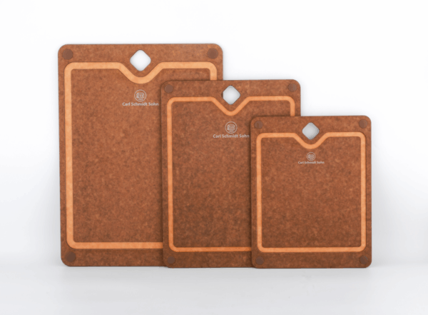 Ekstra stort skjærebrett i trefiber fra Carl Schmidt