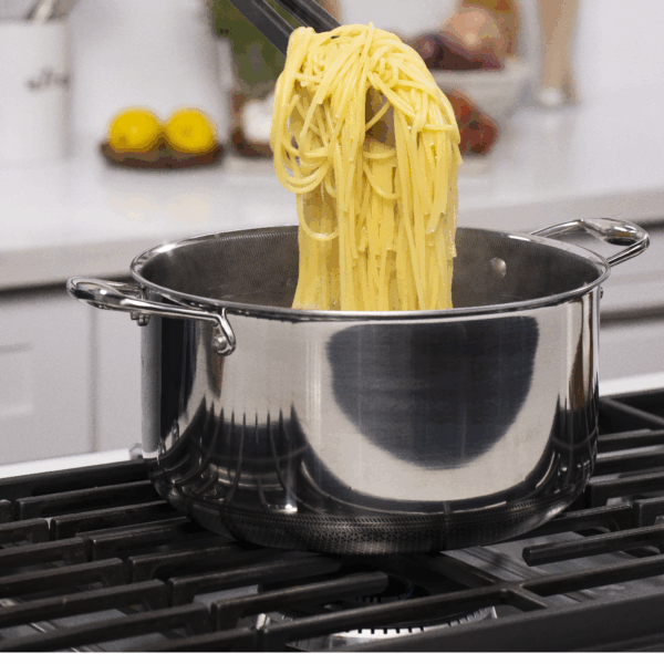 HEXCLAD Sett med 3 gryter og 3 lokk