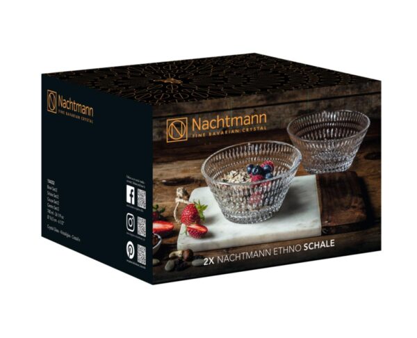 NACHTMANN Ethno Glassbolle, 2 pk