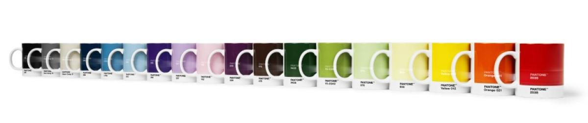 PANTONE Kopp med hank, 375ml, Grønn - Bilde 3