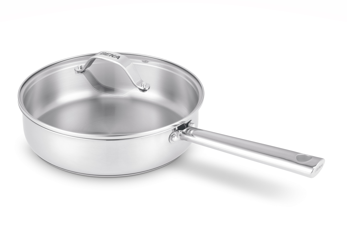 BEKA CICLA Traktørpanne med glasslokk 24cm, 3,2 liter