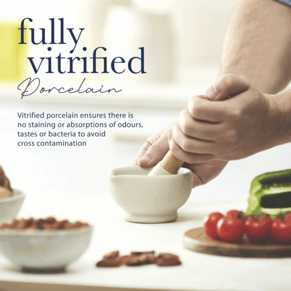 MILTON BROOK Morter og pistill, dia ca. 21 cm