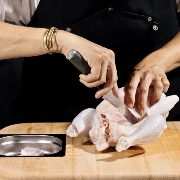 HEXCLAD Utbeningskniv damask, 15cm