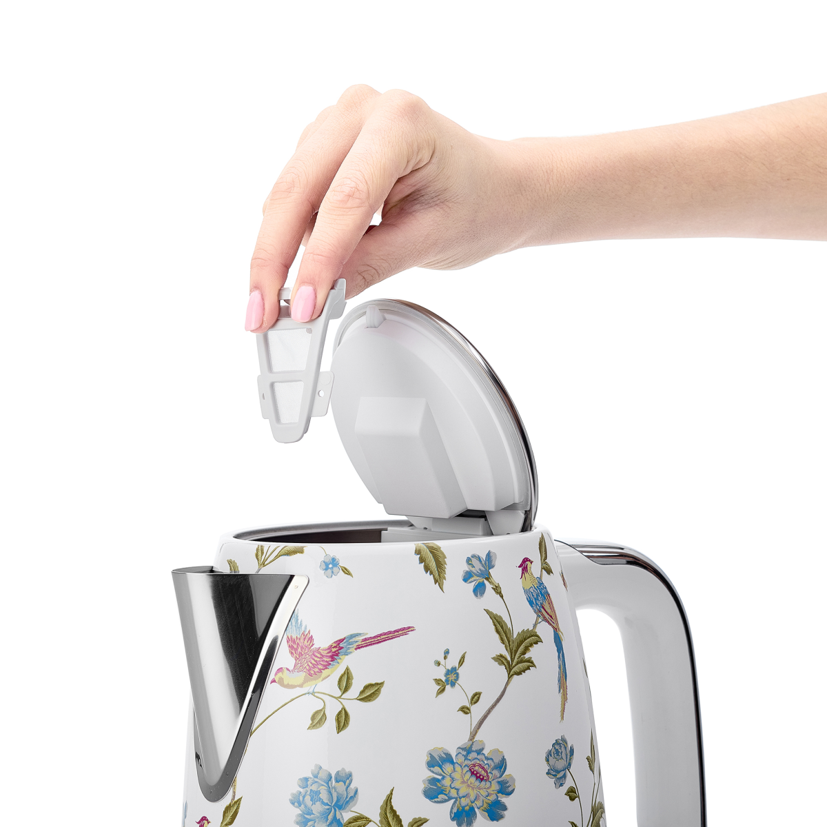 LAURA ASHLEY Elektrisk vannkoker, Elveden White - Bilde 3