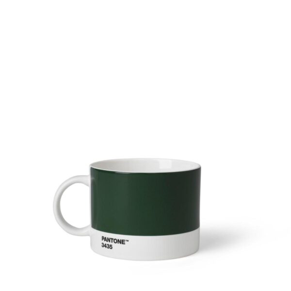 PANTONE Tekopp med hank, 475ml, Dark Green