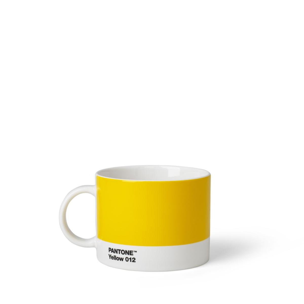 PANTONE Tekopp med hank, 475ml, Yellow