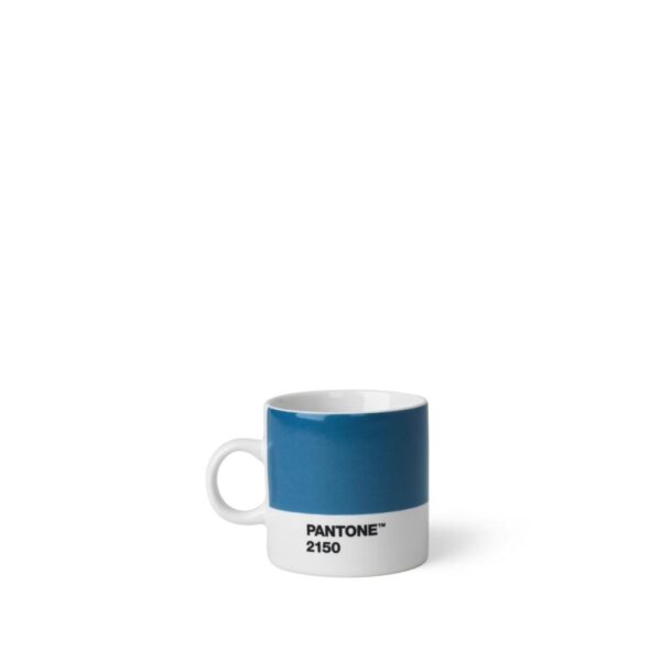 PANTONE Espressokopp med hank, 120ml, Blue