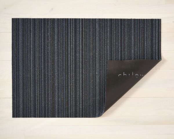 CHILEWICH Skinny Stripe Dørmatte 46x71cm BLUE