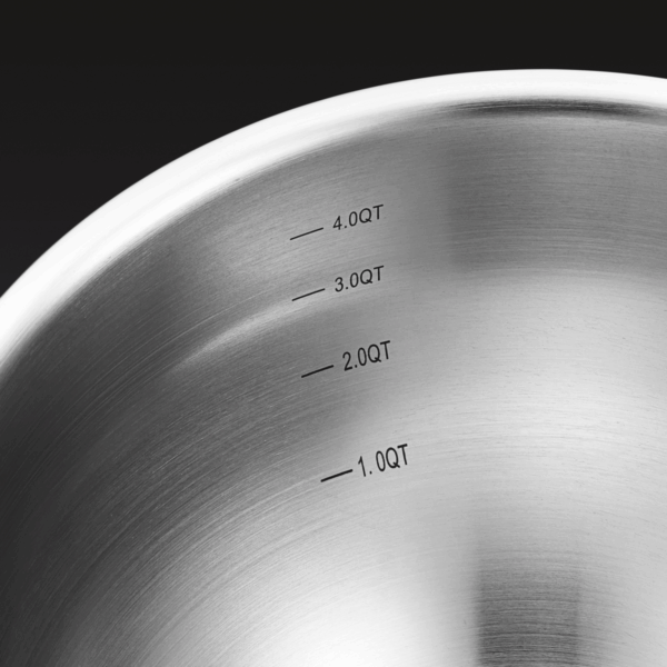 HEXCLAD Mikseboller i rustfritt stål