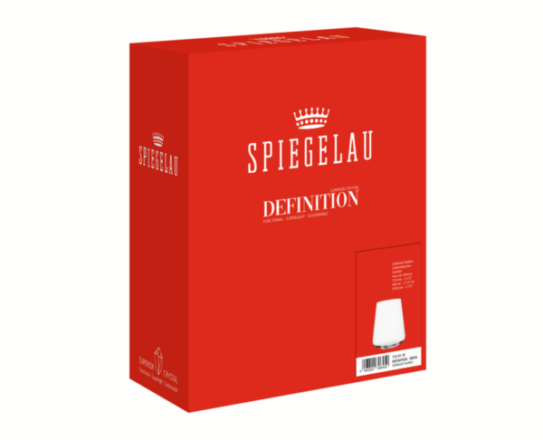 SPIEGELAU Definition Glass til mineralvann og brus, 4pk