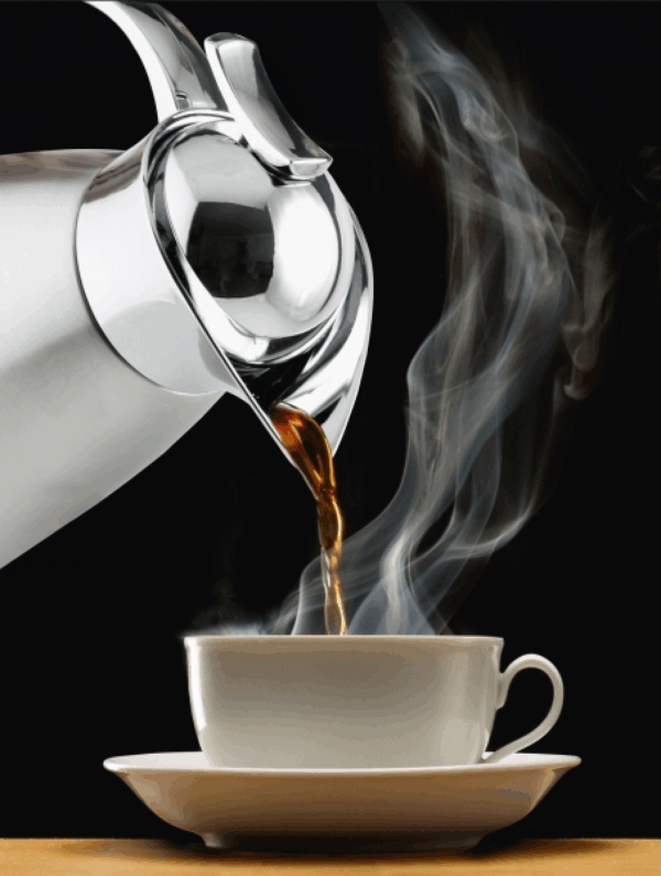 Dobbeltvegget kaffekanne 1 liter – firmagave til ansatte