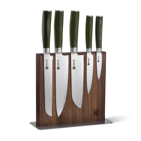 HEXCLAD Knivblokk, valnøtt