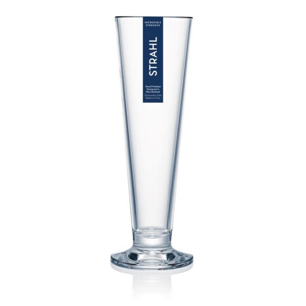 STRAHL Høyt Ølglass med stett, uknuselig plastglass, 1 s