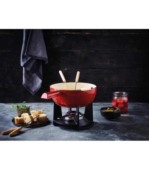 BEKA Belledone Ostefondue-gryte i støpejern