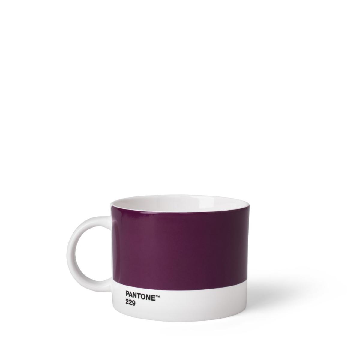 PANTONE Tekopp med hank, 475ml, Aubergine