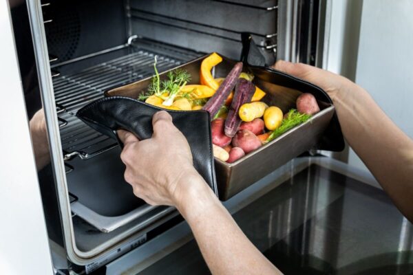 DUTCHDELUXES Gryteklut i skinn, Svart