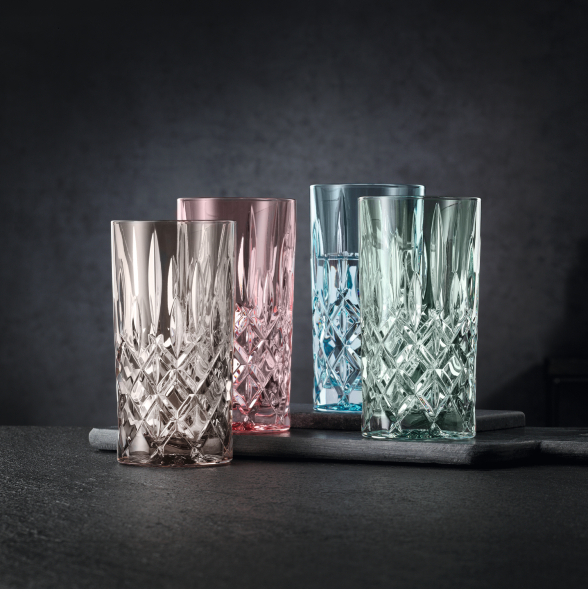 NACHTMANN Noblesse Colour Longdrink, 2pk TAUPE - Bilde 3