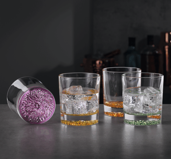 SPIEGELAU Lounge Whiskyglass med farger, 309ml, 4pk