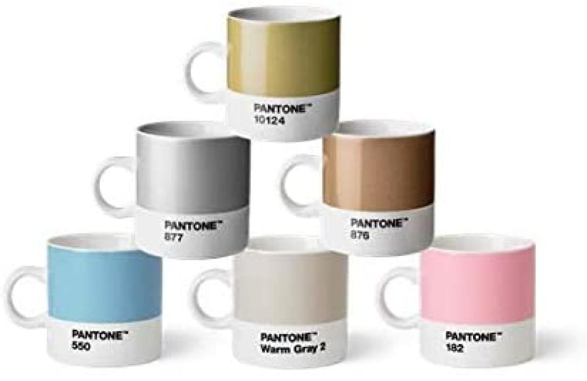PANTONE Espressokopp med hank, 120ml, Light Green - Bilde 4