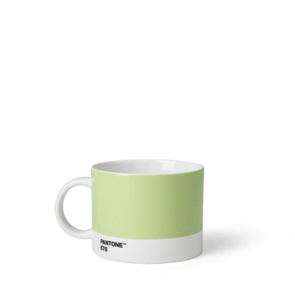 PANTONE Tekopp med hank, 475ml, Light Green